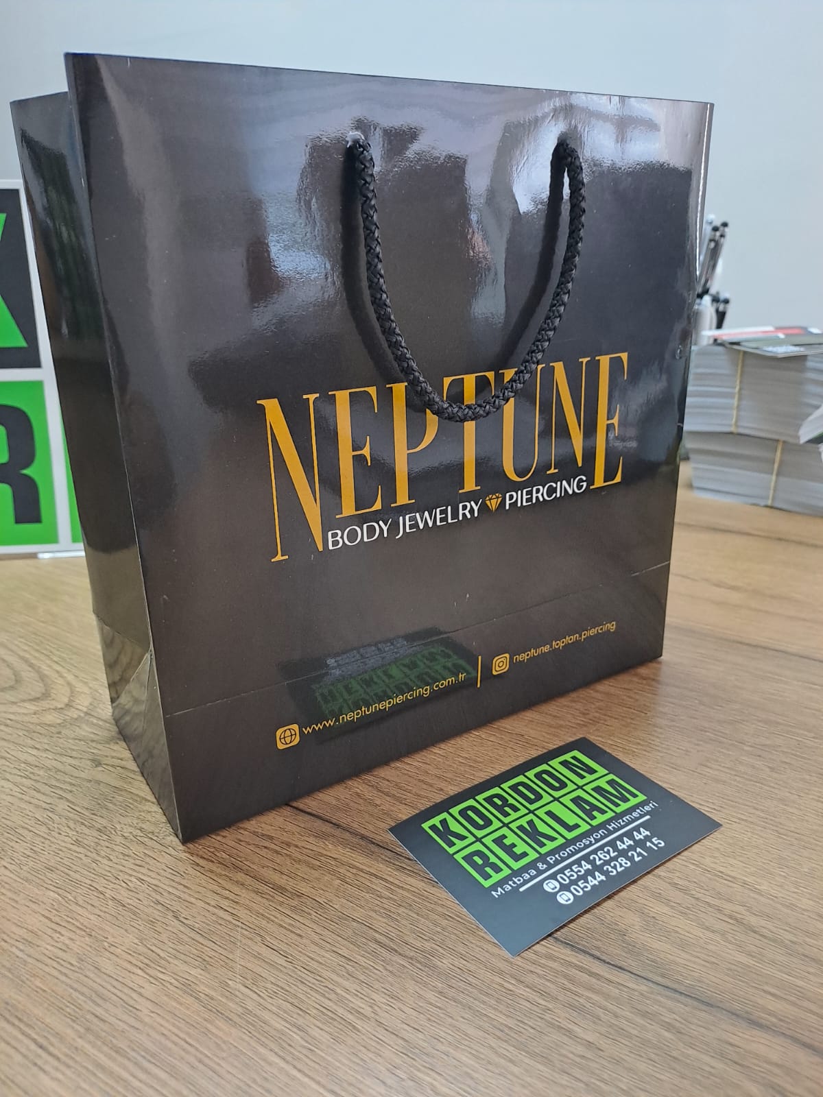 Baskılı Karton Çanta - 20